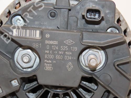 Alternator RENAULT SCÉNIC II (JM0/1_) 1.5 dCi (JM1E, JM16) | BP28967044M7