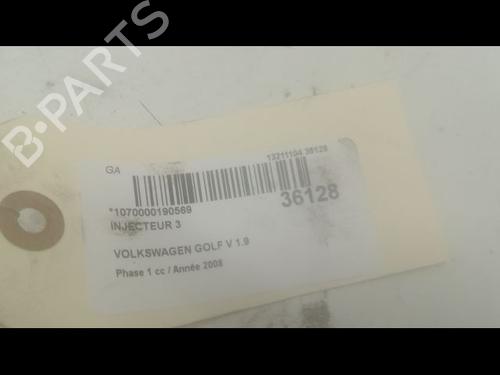 Used Injector VW GOLF V (1K1) 1.9 TDI (105 hp) 9603266