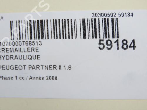 Steering rack PEUGEOT PARTNER Tepee 1.6 VTi | BP36682266M22  - Image 6