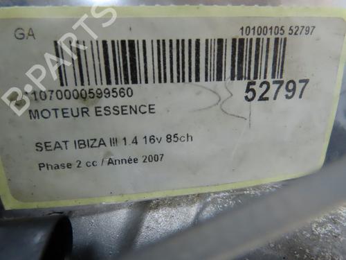 Engine SEAT IBIZA III (6L1) 1.4 16V | BP31119977M1 