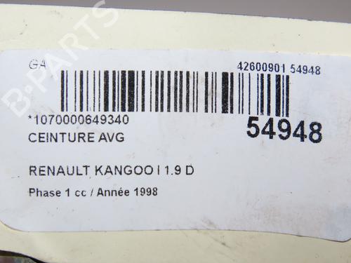 Front left belt tensioner RENAULT KANGOO Express (FC0/1_) D 65 1.9 (FC0E, FC02, FC0J, FC0N) | BP29263809C87 