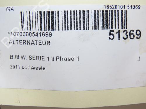 Used Alternator Alternator BMW 1 (F20) 118 i (170 hp) 22524578 22524578