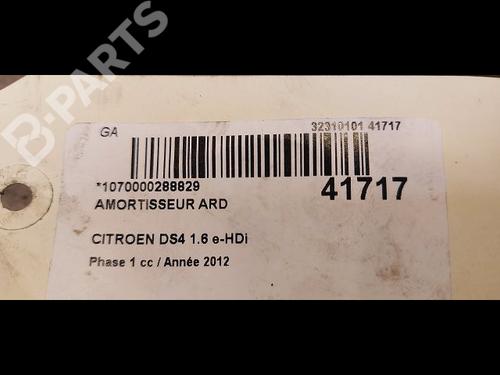 Right rear shock absorber CITROËN DS4 (NX_) 2.0 HDi 165 | BP9615250M19 