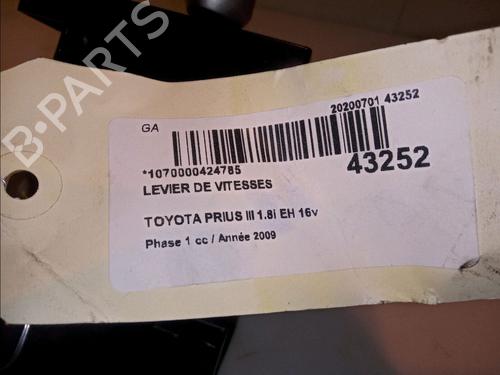 Used Gear lever TOYOTA PRIUS (_W3_) 1.8 Hybrid (ZVW3_) (99 hp) 12122781