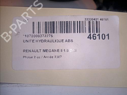 Used ABS pump ABS pump RENAULT MEGANE II (BM0/1_, CM0/1_) 1.9 dCi (131 hp) 11100374 11100374