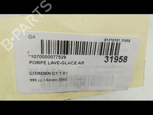Washer pump CITROËN C1 (PM_, PN_)  | BP23178412E24 