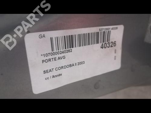 Left front door SEAT CORDOBA (6L2) 1.9 TDI | BP9608695C2 