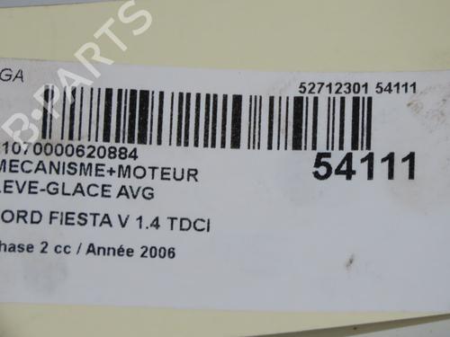 Used Front left window mechanism Front left window mechanism FORD FIESTA V (JH_, JD_) 1.4 TDCi (68 hp) 32457528 32457528