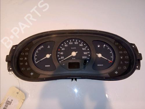 Used Instrument cluster Instrument cluster RENAULT CLIO II (BB_, CB_) 1.2 (BB0A, BB0F, BB10, BB1K, BB28, BB2D, BB2H, CB0A,... (58 hp) 11101371 11101371