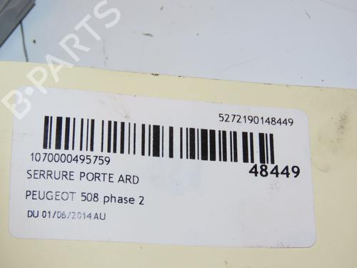 Rear right lock PEUGEOT 508 I (8D_) 2.0 BlueHDi 180 | BP16555838C99 
