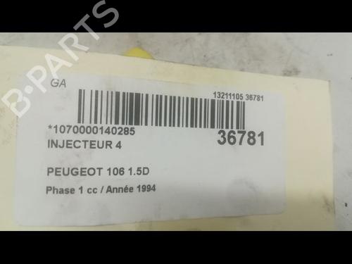 Used Injector Injector PEUGEOT 106 I (1A, 1C) 1.5 D (58 hp) 23171640 23171640