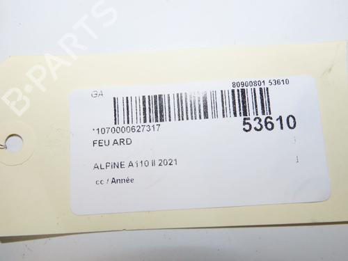 Right taillight ALPINE A110 II 1.8 S | BP36246826C35 - Image 6