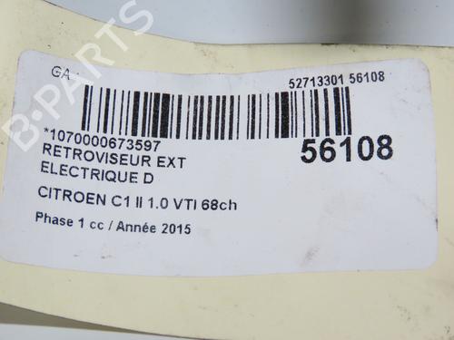 right-mirror-citroen-c1-ii-pa_-ps_-2014-2015-2016-2017-2018-2019-2020-2021-32223398 main image