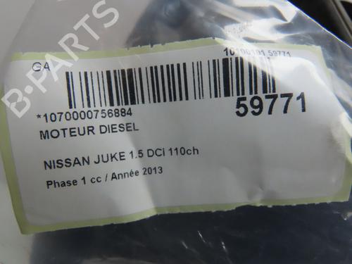 Used Engine Engine NISSAN JUKE (F15) 1.5 dCi (110 hp) 40240985 40240985