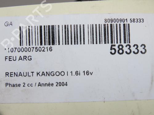 Left taillight RENAULT KANGOO (KC0/1_) 1.6 16V | BP36873909C34  - Image 5
