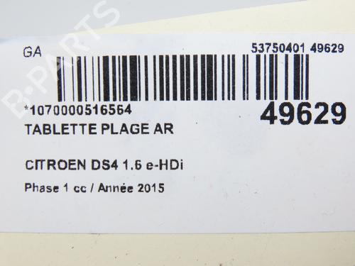 Hattehylde CITROËN DS4 (NX_) 1.6 HDi 115 (114 hp) 17037555