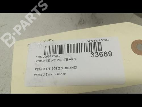 Rear left interior door handle PEUGEOT 508 SW I (8E_) 2.0 BlueHDi 180 | BP9598466I15