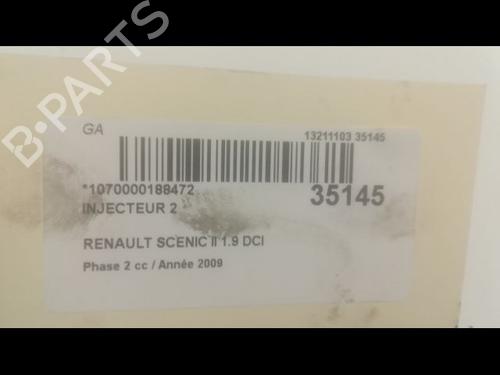 Used Injector RENAULT GRAND SCÉNIC II (JM0/1_) 1.9 dCi (JM14) (131 hp) 9603192