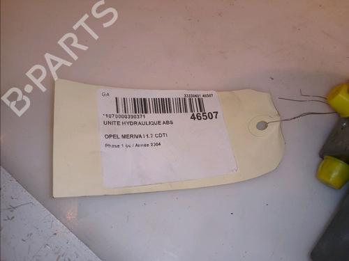 ABS pump OPEL MERIVA A MPV (X03) 1.7 CDTI (E75) | BP14950774M43 