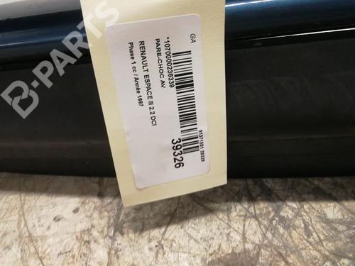 Front bumper RENAULT ESPACE III (JE0_) 2.2 12V TD (JE0E, JE0H, JE0P) | BP9608235C7 