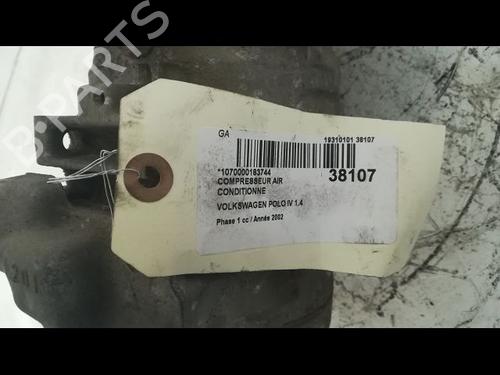 Used AC compressor VW POLO IV (9N_, 9A_) 1.4 TDI (75 hp) 9605503