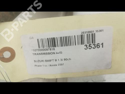 Left front driveshaft SUZUKI SWIFT III (MZ, EZ) 1.3 (RS413, ZC11S) | BP9597164M38 