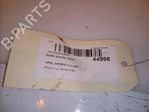 right-sun-visor-opel-zafira-zafira-family-b-a05-19-cdti-m75-13281677-2005-2006-2007-2008-2009-2010-2011-2012-2013-2014-2015-2016-2017-2018-2019-15742443 main image