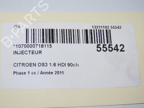Injector CITROËN DS3 (SA_) 1.6 HDi 90 | BP32486088M100  - Image 5