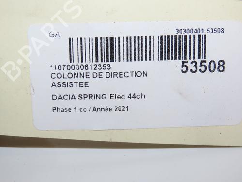 Steering column DACIA SPRING EV (B6M1) | BP28967406M21 - Image 5