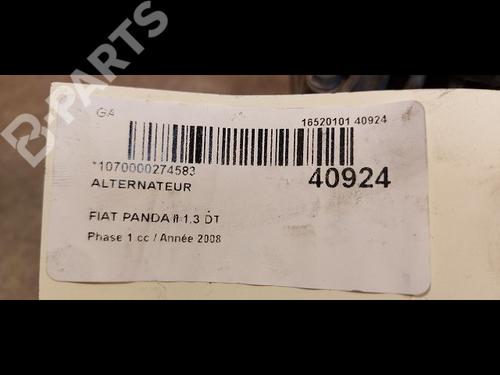 Alternator FIAT PANDA (169_) 1.3 D Multijet (169.AXC1A) | BP9613463M7 