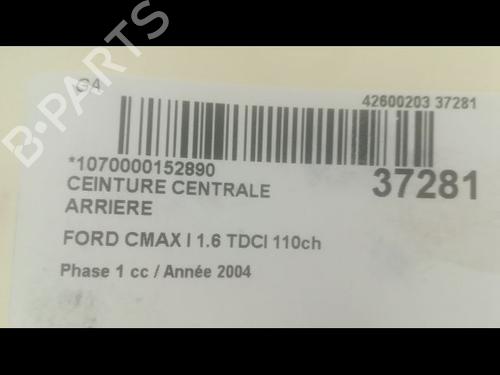 Rear center seatbelt FORD FOCUS C-MAX (DM2) 1.6 TDCi | BP14878751I27