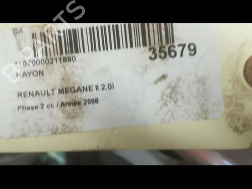 Used Tailgate RENAULT MEGANE II (BM0/1_, CM0/1_) 2.0 Renault Sport (224 hp) 9605158