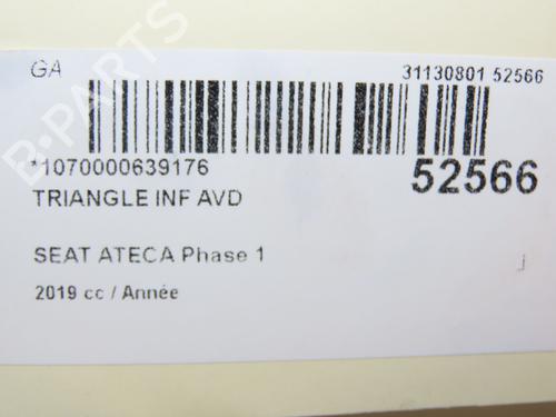 Right front suspension arm SEAT ATECA (KH7, KHP) 1.6 TDI | BP28829827M13 - Image 4