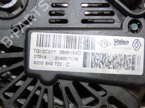 Alternator RENAULT MEGANE III Hatchback (BZ0/1_, B3_) 1.2 TCe (BZ2B, BZ11) | BP36582952M7  - Image 7