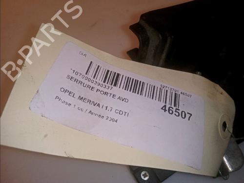 Used Front right lock OPEL MERIVA A MPV (X03) 1.7 CDTI (E75) (100 hp) 15138307