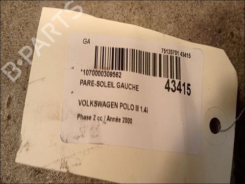 Left sun visor VW POLO (6N2) 1.4 16V | BP9617382I1