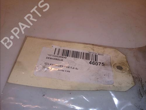 Used Starter VW FOX Hatchback (5Z1, 5Z3, 5Z4) 1.2 (55 hp) 12262390