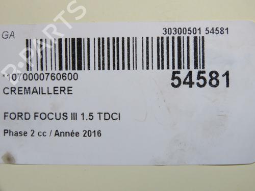 Steering rack FORD FOCUS III 1.5 TDCi | BP36819863M22 - Image 3