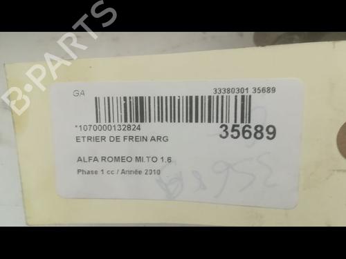 Used Left rear brake caliper ALFA ROMEO MITO (955_) 1.6 JTDM (955AXC1B) (120 hp) 14877818