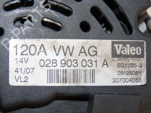 Alternator SKODA SUPERB I (3U4) 1.9 TDI | BP28967049M7