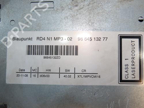 Radio CITROËN C5 III (RD_) 2.0 HDi 140 (RDRHF8, RDRHFA, RDRHA8, RDRHAJ) | BP30978850E6