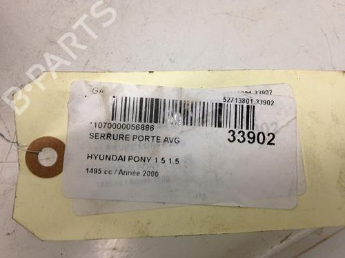 Used Front left lock HYUNDAI ACCENT I (X-3) 1.5 i 12V (88 hp) 23176479