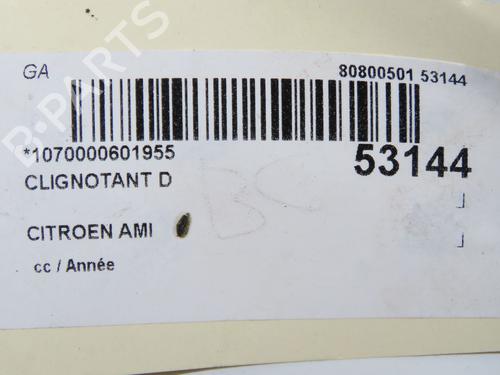 Right front indicator CITROËN AMI (9A_) Electric (9AZ2CA) | BP36495610C33 - Image 5