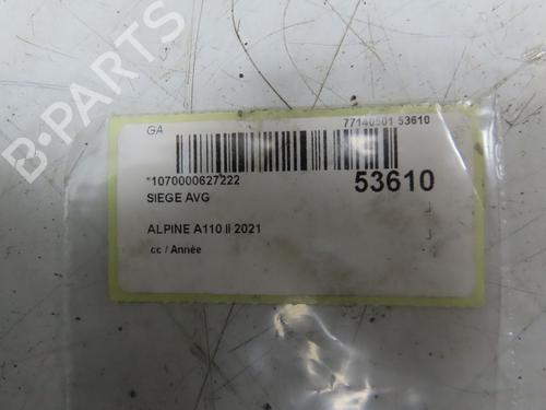 Left front seat ALPINE A110 II 1.8 S | BP36027974C15  - Image 6