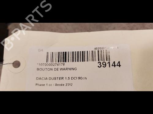 Used Warning switch DACIA DUSTER (HS_) 1.5 dCi (HSAJ) (90 hp) 23174226