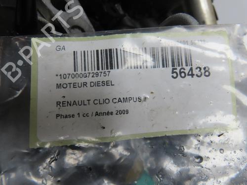 Used Engine Engine RENAULT CLIO II (BB_, CB_) 1.5 dCi (B/CB3M) (64 hp) 33032095 33032095
