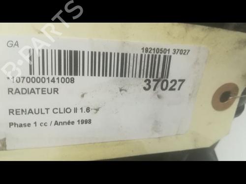 Water radiator RENAULT CLIO II (BB_, CB_) 1.6 (B/CB0D, BB00) | BP23172143M31