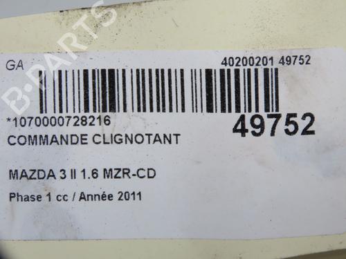 Steering column stalk MAZDA 3 (BL) 1.6 MZ-CD (BL14) | BP33417744I23 - Image 4