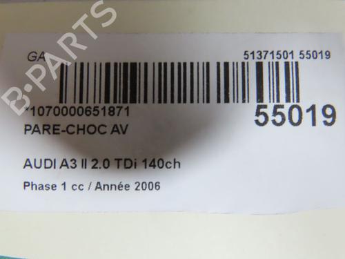 Front bumper AUDI A3 Sportback (8PA) 2.0 TDI 16V | BP29759971C7 