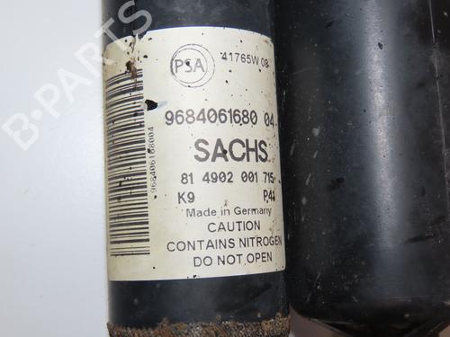 Right rear shock absorber PEUGEOT PARTNER Tepee 1.6 HDi 16V | BP28801612M19 